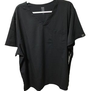 Roth Scrub Top 2X NWT Pewter Color